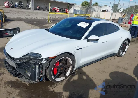 2020 Porsche Taycan 4S z USA, uszkodzony, nr VIN WP0AB2Y18LSA53807